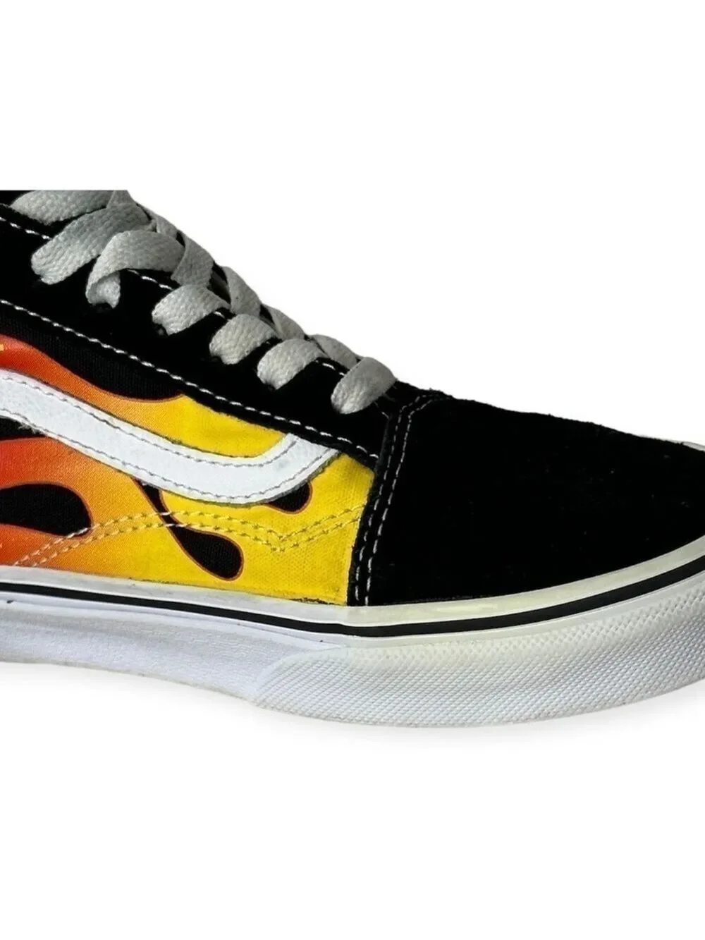 Vans Old Skool Flame Skate Shoes Men's‎ 6 Women's 7.5